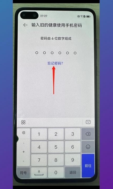 手机健康使用手机密码忘记了怎么办第4步