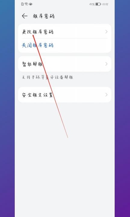 如何更改隐私密码第3步