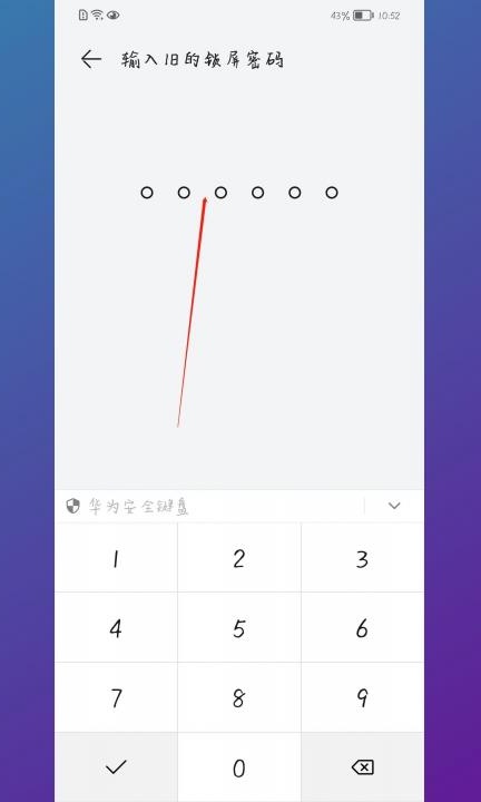 如何更改隐私密码第4步