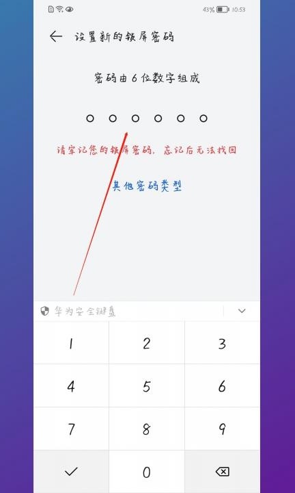 如何更改隐私密码第5步