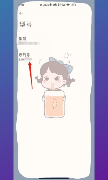 小米序列号怎么查询第5步