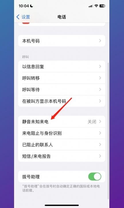 已静音的通话怎么取消第2步