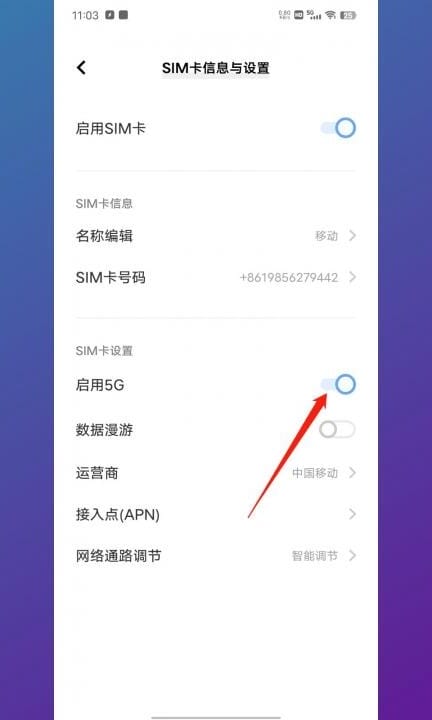 vivox90怎么关闭5g网络换4g第3步