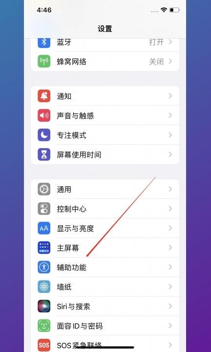 苹果手机怎么打开悬浮球? 第1步