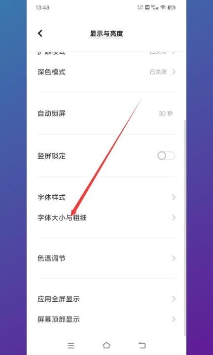 vivo手机怎么调字体大小第2步