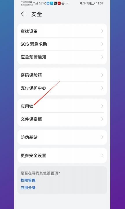 荣耀60怎么隐藏应用第3步