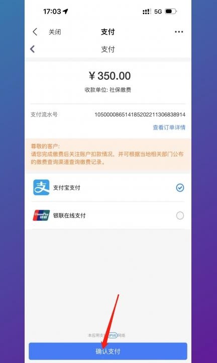 手机上怎么缴纳城乡居民医保第8步